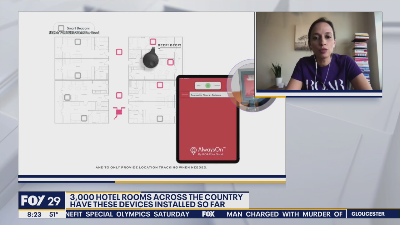 Philly-based company 'Roar for Good' brings panic buttons to hotels across the country