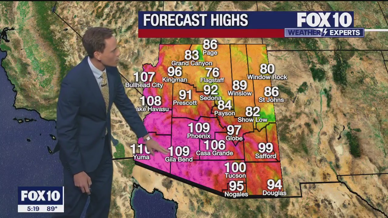 Morning Weather Forecast - 8/25/23