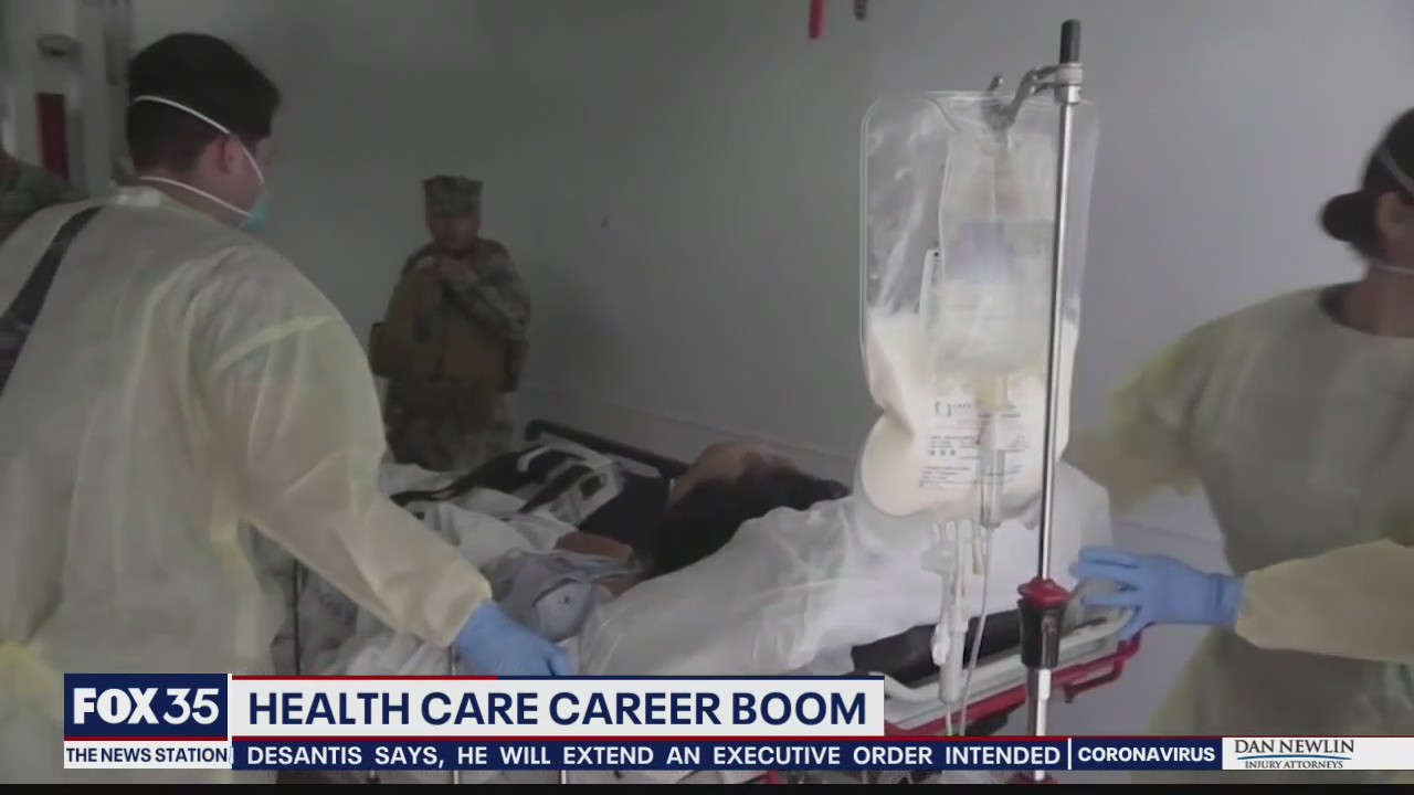 Health care career boom