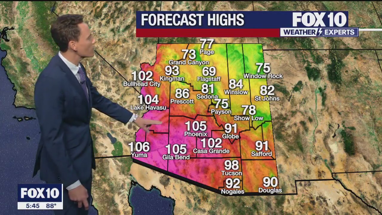 Morning Weather Forecast - 8/24/23