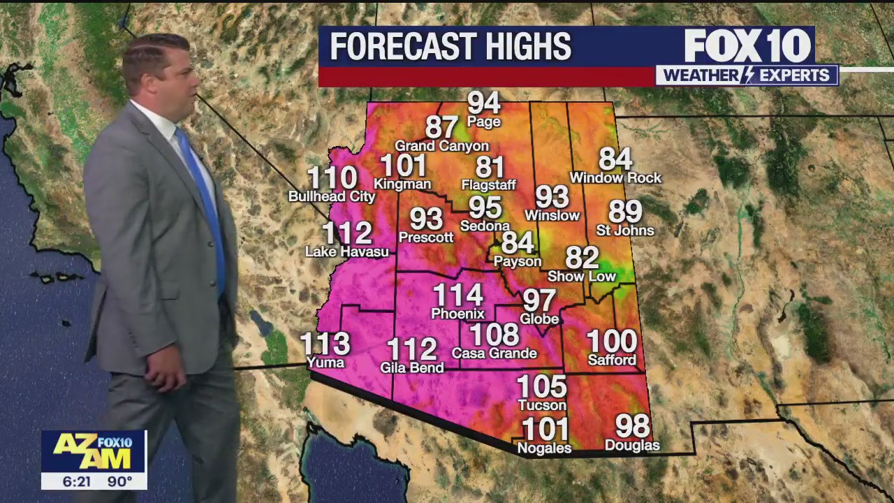 Morning Weather Forecast - 8/27/23
