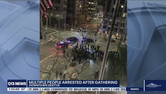 Multiple people arrested for graffiti in Seattle