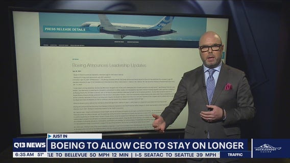 Boeing to allow CEO to stay on longer