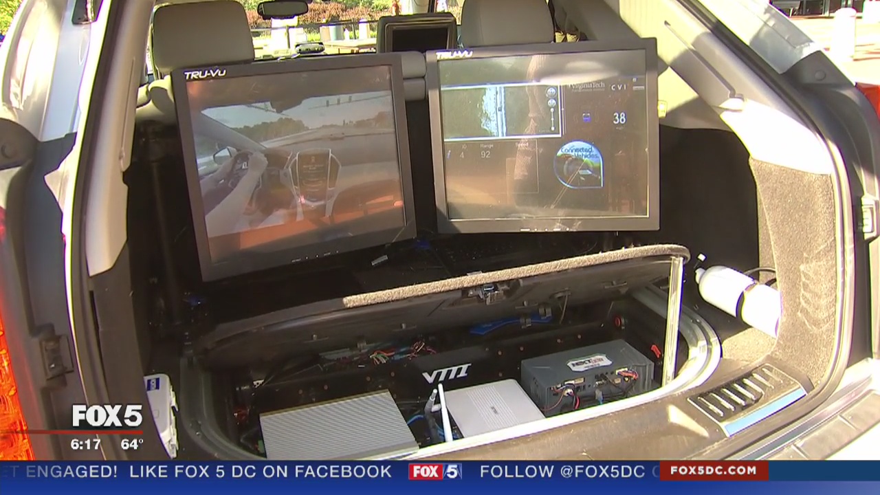 Fairfax County being used as a test track for self-driving cars