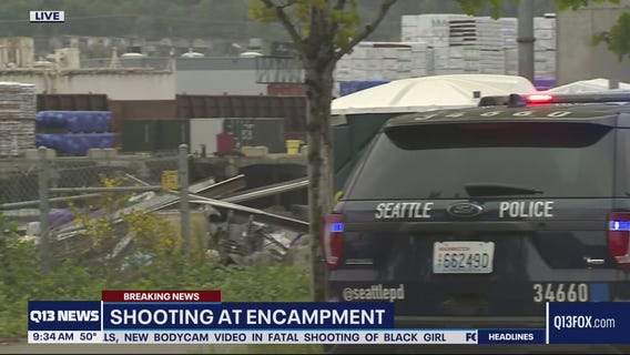 Shooting at South Seattle encampment