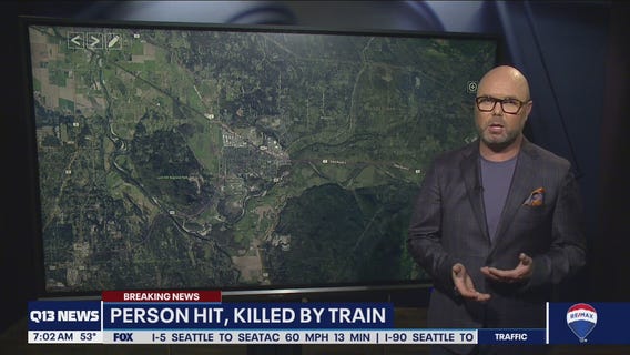 Pedestrian killed by train in Snohomish County