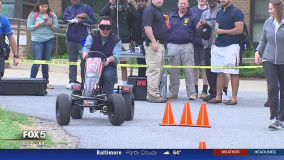 DUI prevention awareness: Drunk Buster Pedal Kart simulates effects of driving drunk