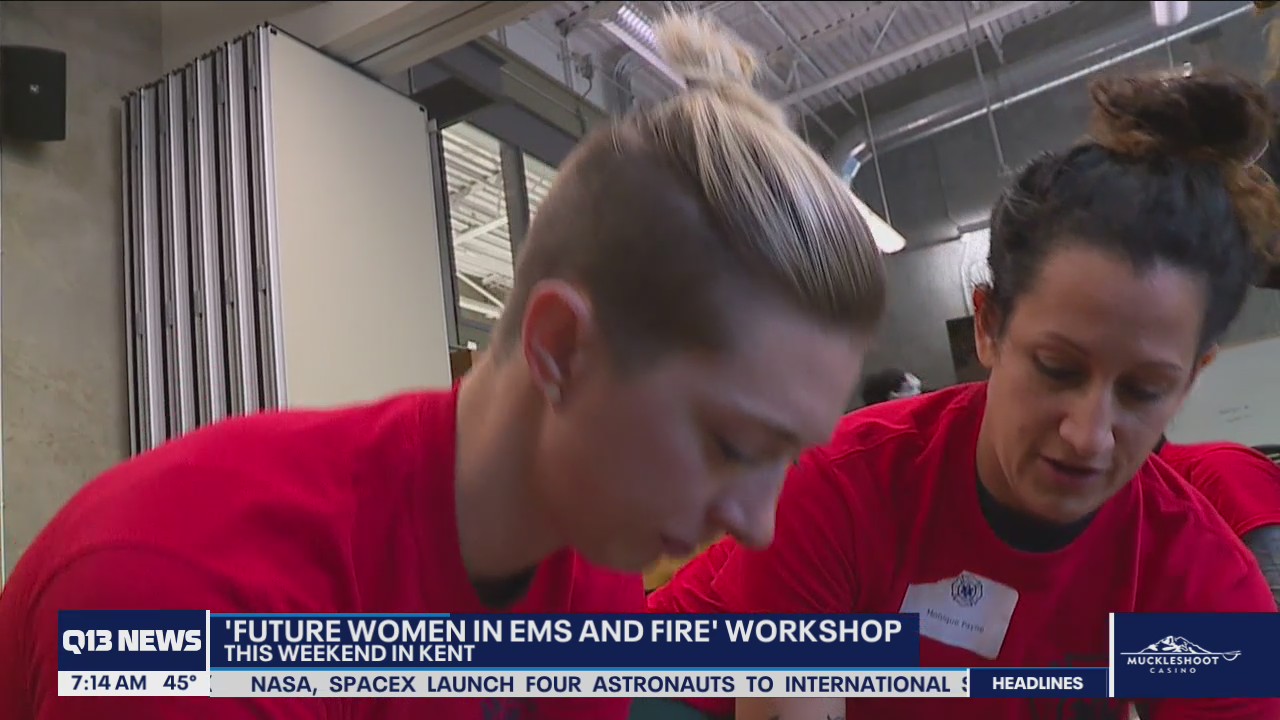 Weekend workshop to recruit women for EMS, firefighting roles