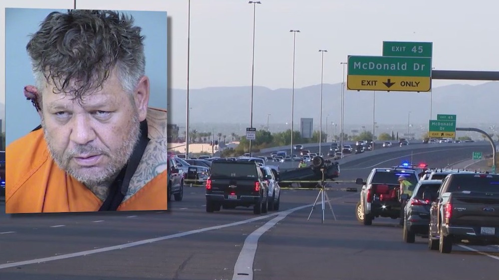 Alleged wrong-way rollover crash suspect identified | FOX 10 Phoenix