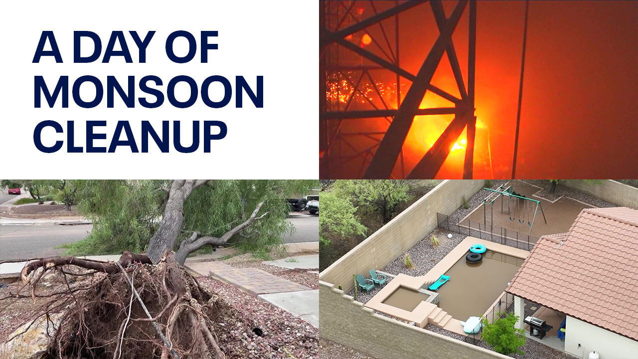 Powerful monsoon storm left mark on Phoenix area