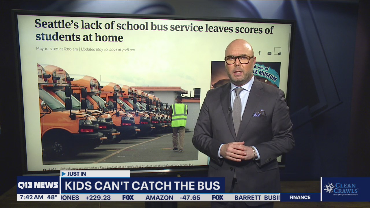 Lack of bus access leaves students stuck studying at home in Seattle