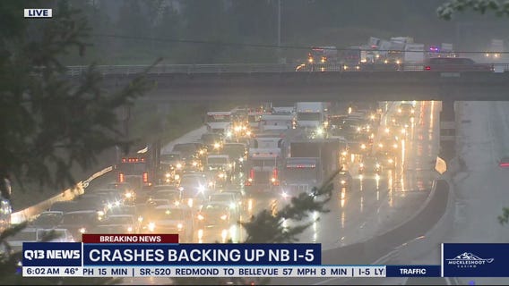 Two crashes, one fatal, cause major backups on I-5 North