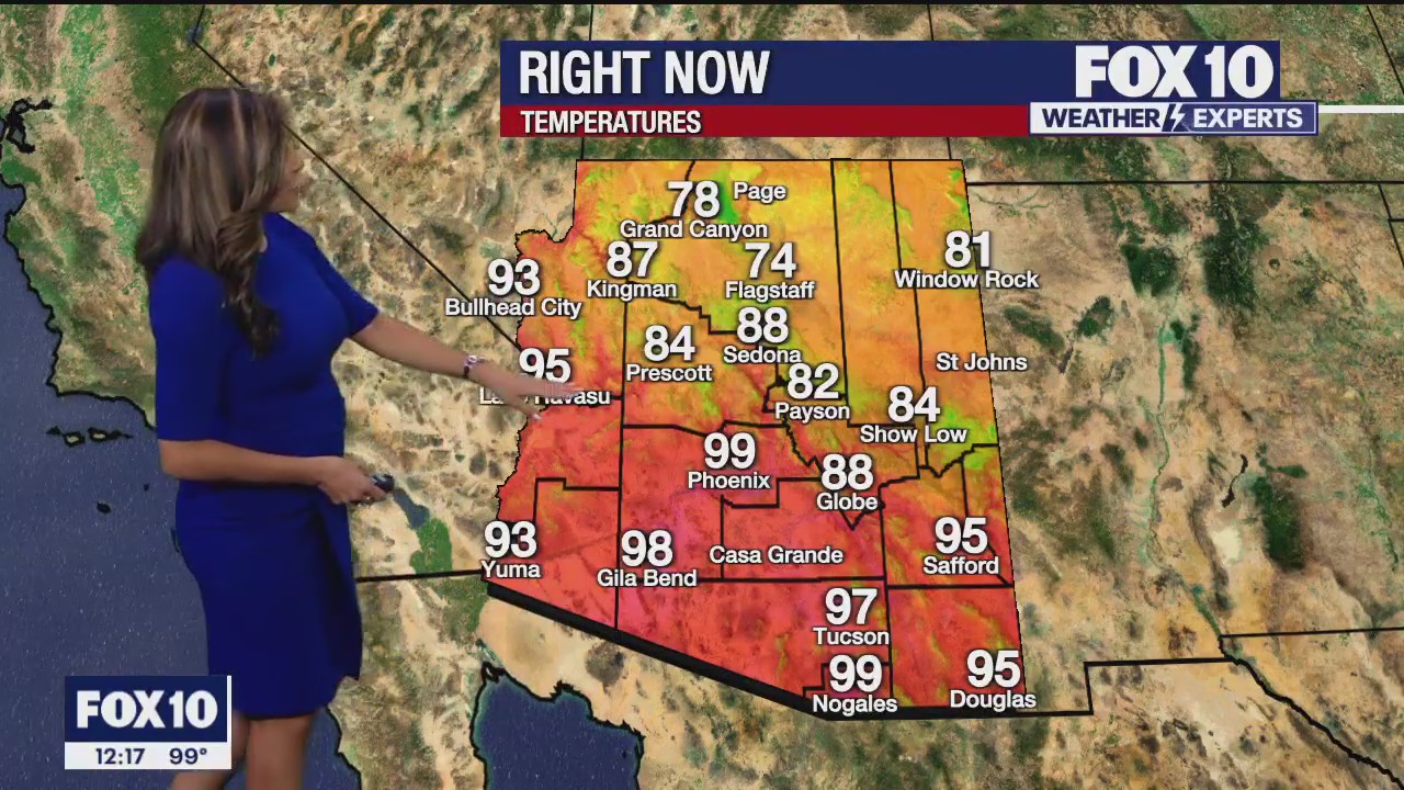 Noon Weather Forecast - 9/6/23