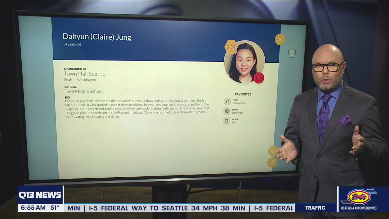 Eighth grader representing Washington in National Spelling Bee