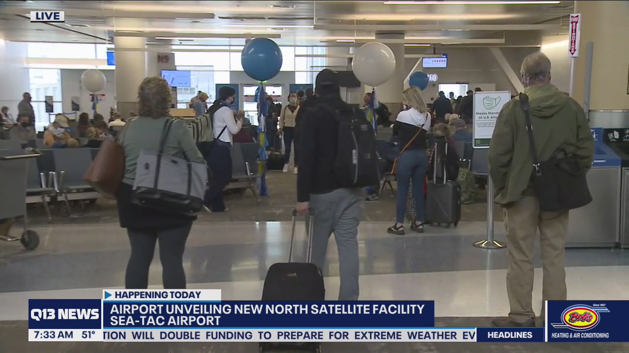 Sea-Tac Airport unveils new North Satellite modernization