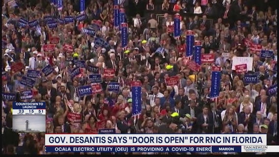 DeSantis says relocate RNC to Florida