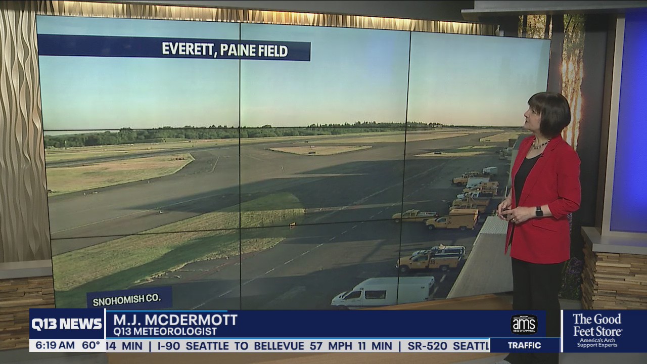 Another hot, dry day in Western Washington