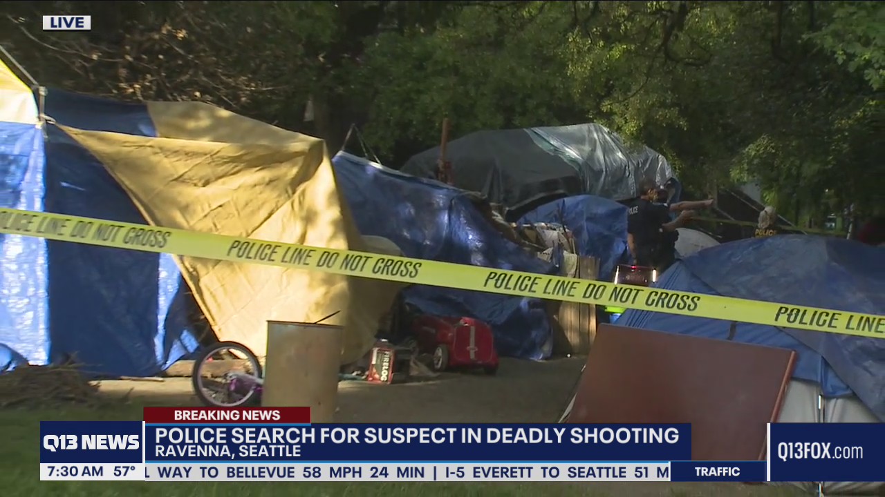 Seattle Police searching for suspect after deadly shooting at homeless ...