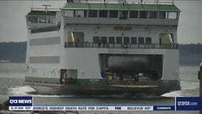 Seattle-Bremerton ferry route down to one boat