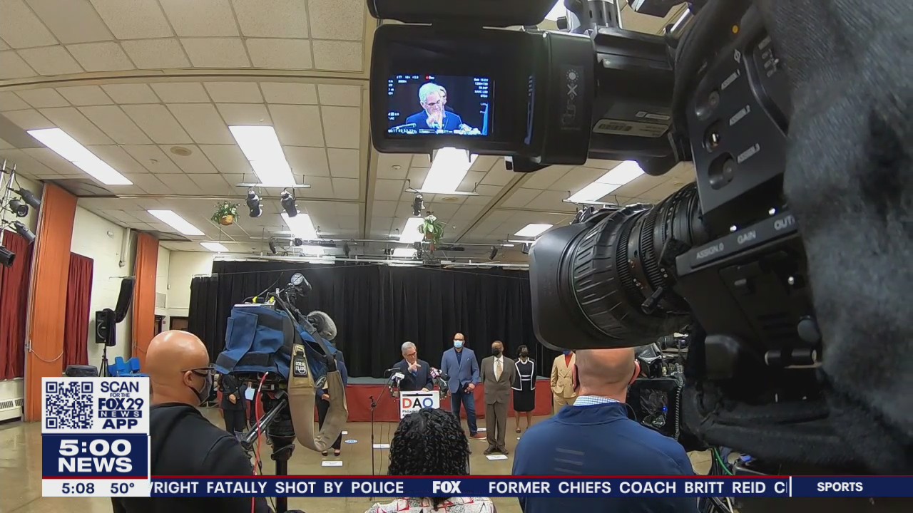 Philadelphia District Attorney Larry Krasner defends his record on gun violence