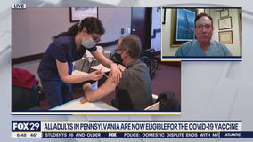 All adults in Pennsylvania are eligible for the coronavirus vaccine