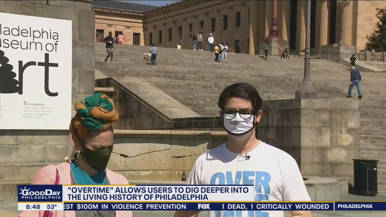 Overtime app allows users to dig deeper into living history of Philadelphia
