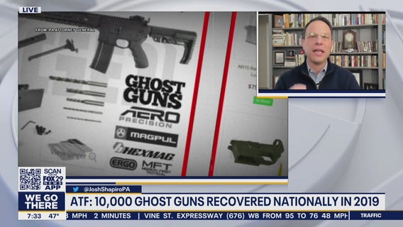 Pennsylvania AG Josh Shapiro discusses ghost guns, fake vaccine card scams