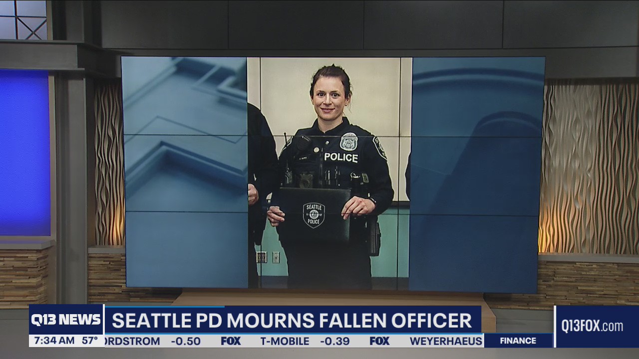Seattle PD mourns fallen officer