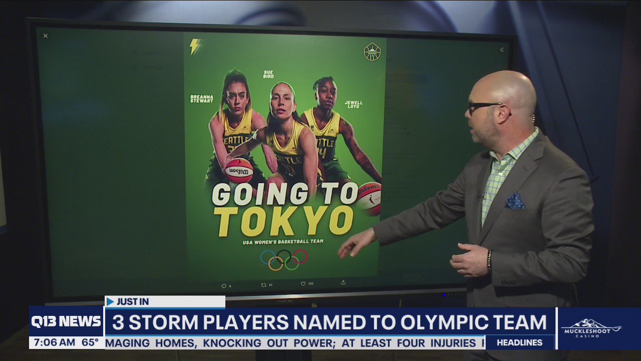 Storm's Sue Bird, Breanna Stewart, Jewell Loyd earn spots on US Olympic basketball team