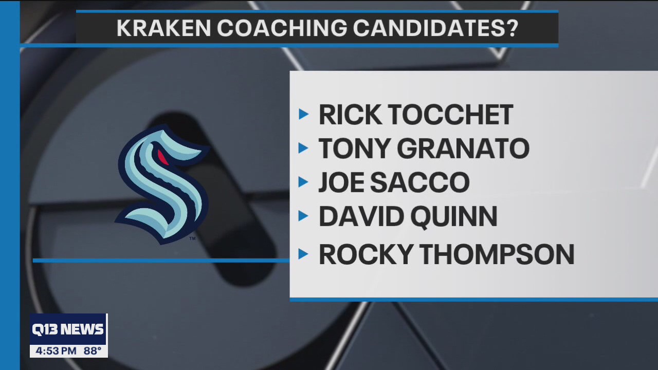 Seattle Kraken coaching candidates