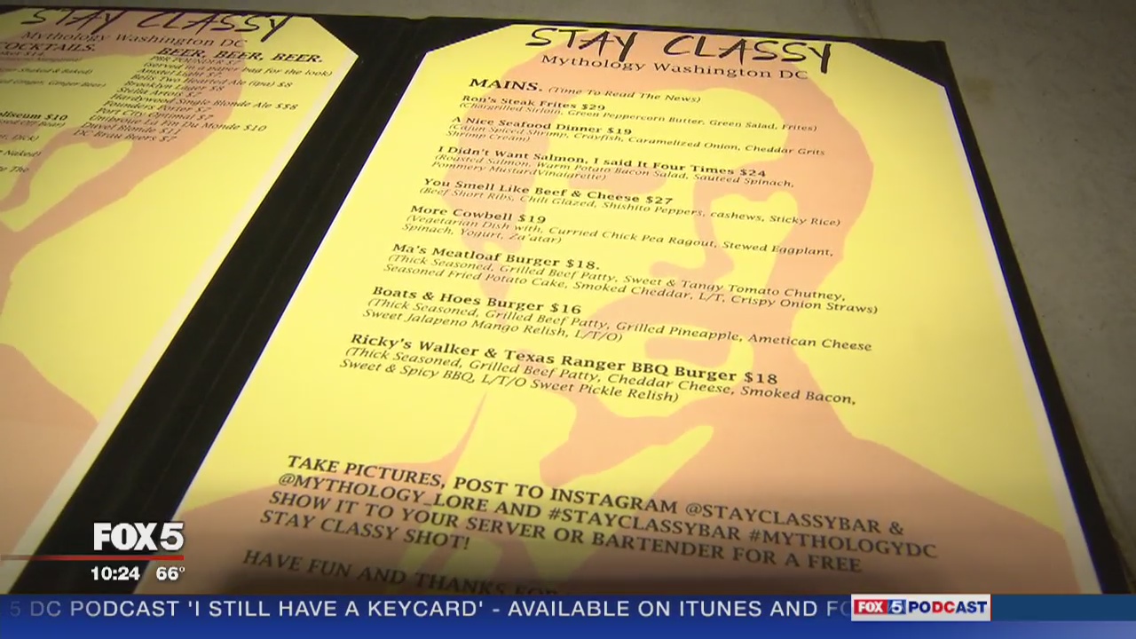 Stay Classy DC: Will Ferrell pop-up bar opens