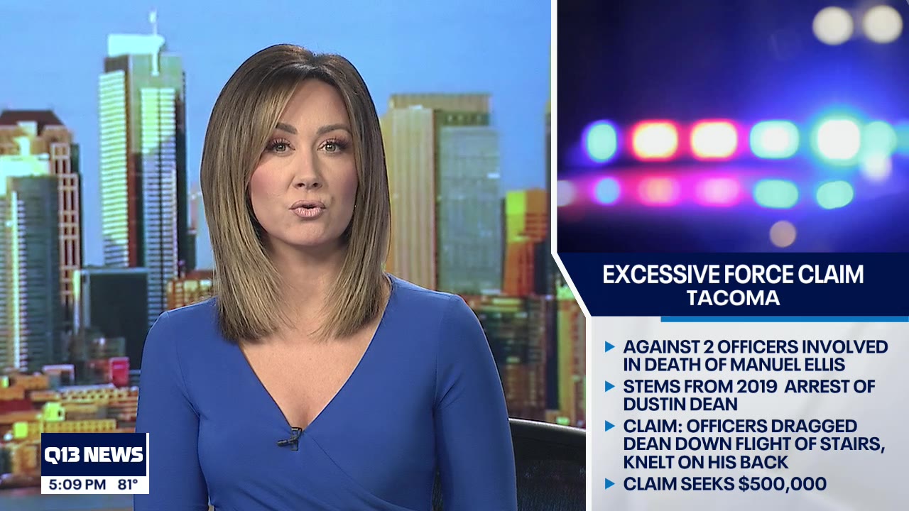 Two Tacoma police officers accused of excessive force.