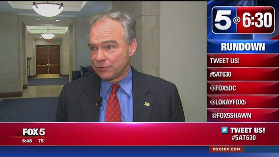 Sen. Tim Kaine says Comey was fired because of FBI's Trump-Russia investigation