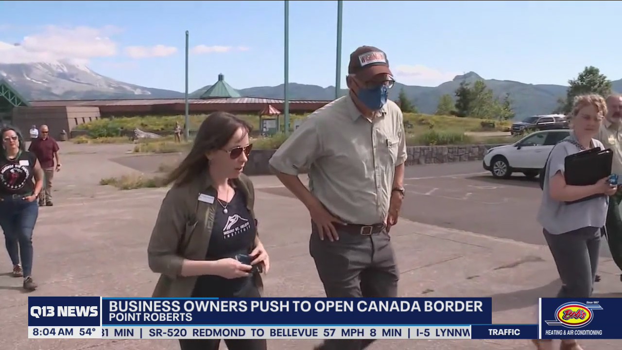 Washington state Business owners push to open Canada border
