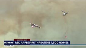 County Sheriffs obtain search warrant for a home where the Red Apple Fire is believed to have started.