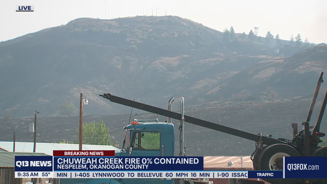 Chuweah Creek Fire threatens timber important to Colville Confederated Tribes