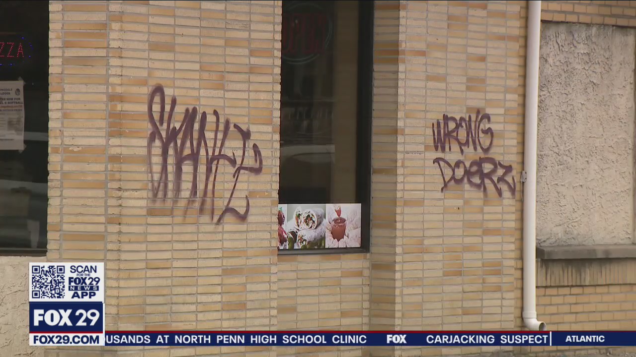 Series of graffiti incidents frustrates business owners in Collingdale