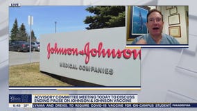An advisory committee will be held Friday to discuss ending pause of Johnson and Johnson vaccine