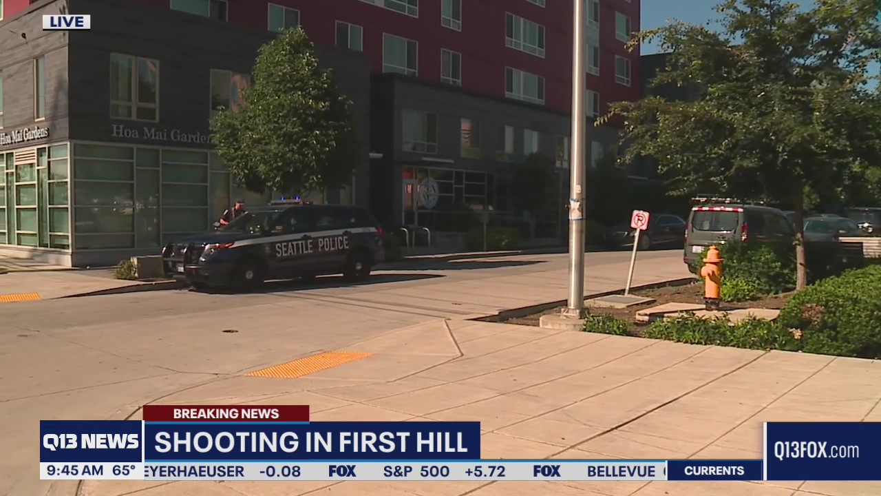 Seattle Police searching for suspect after shooting in First Hill