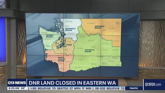 Wildfire update: new evacuation orders and DNR land close in Eastern Washington