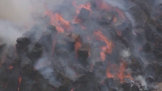 Reward offered for arrest of suspect in hay fires