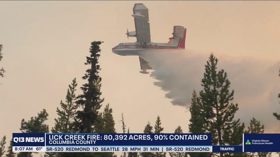 Wildfires continue burning across Washington state