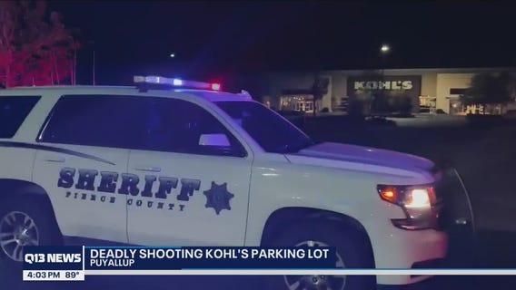 Gunman accused of killing a man in a Puyallup parking lot still on the loose