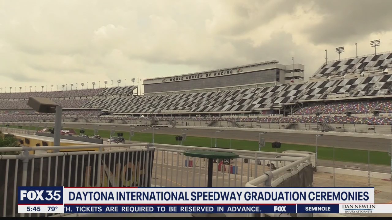 Graduation ceremonies set at Daytona International Speedway