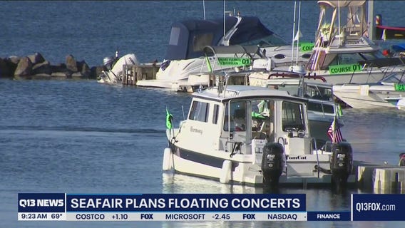 Seafair plans for floating concerts