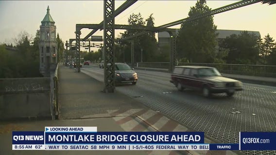 Montlake Bridge closure ahead