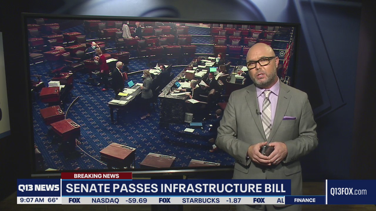 Bipartisan Senate passes $1 trillion infrastructure package, sends bill to House