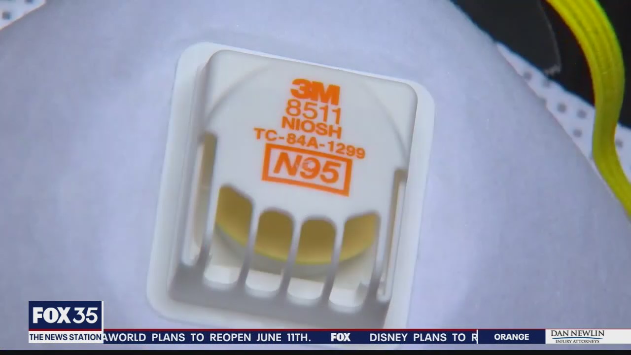 Experts warn of concerns with certain N-95 masks with valve