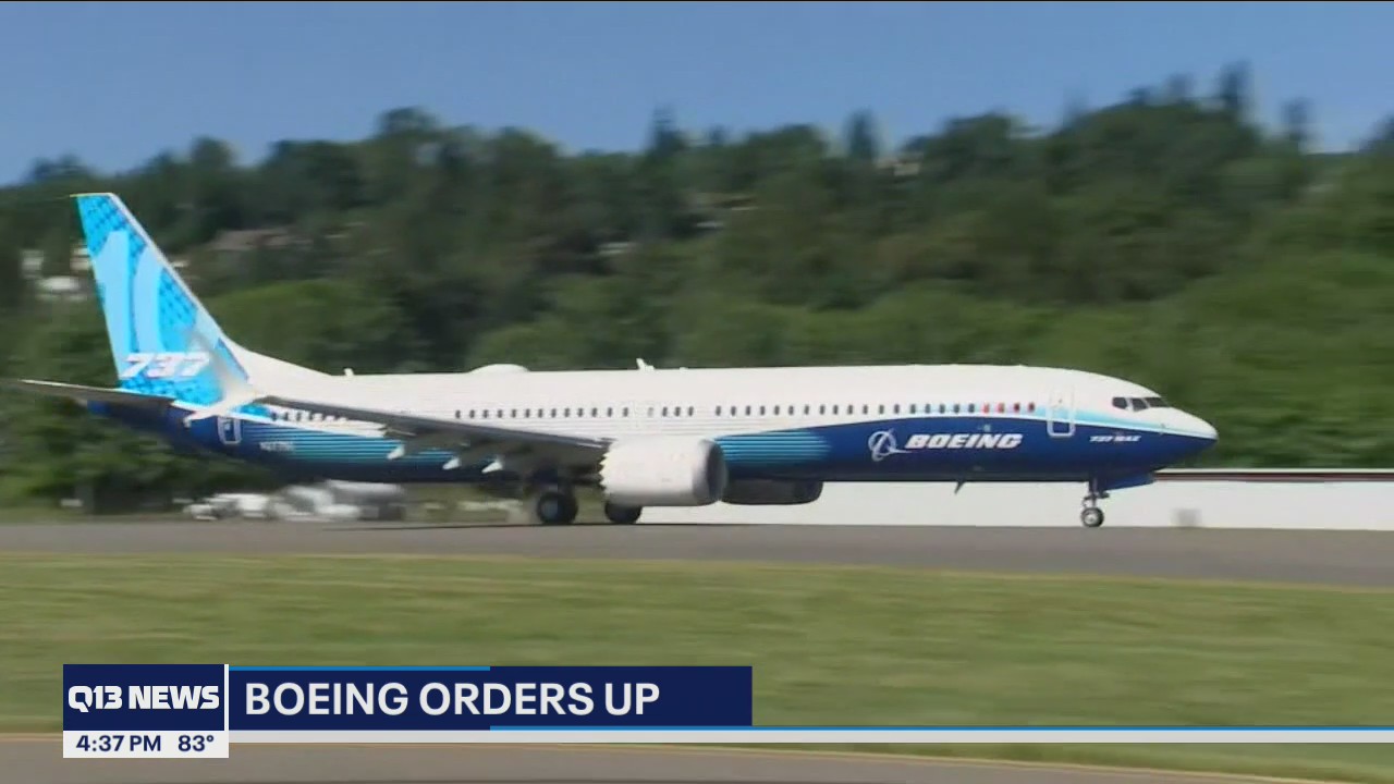 Boeing orders up