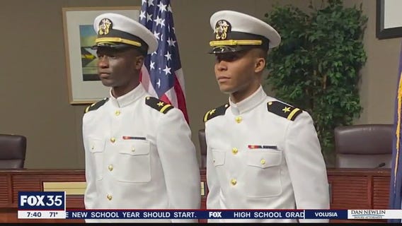 FOX 35 Classroom: Naval Academy graduates honored by Orange County mayor
